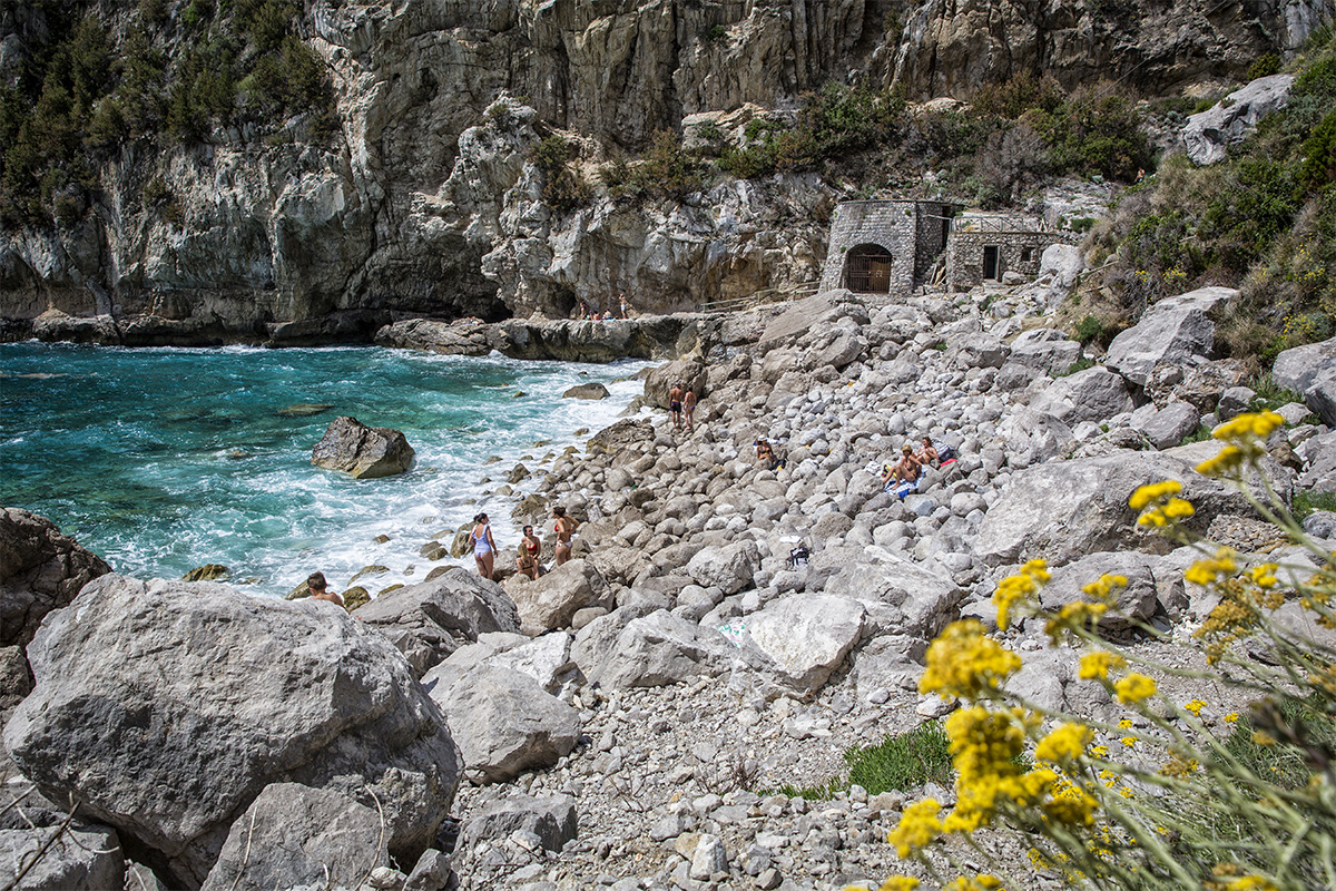 Cala di Mitigliano a Massa Lubrense