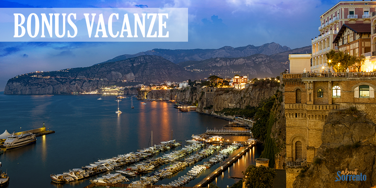 Bonus vacanze: le strutture di Sorrento che lo accettano