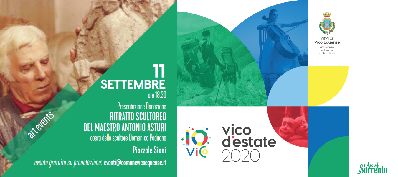 Domenico Paduano dona una scultura del pittore Antonio Asturi