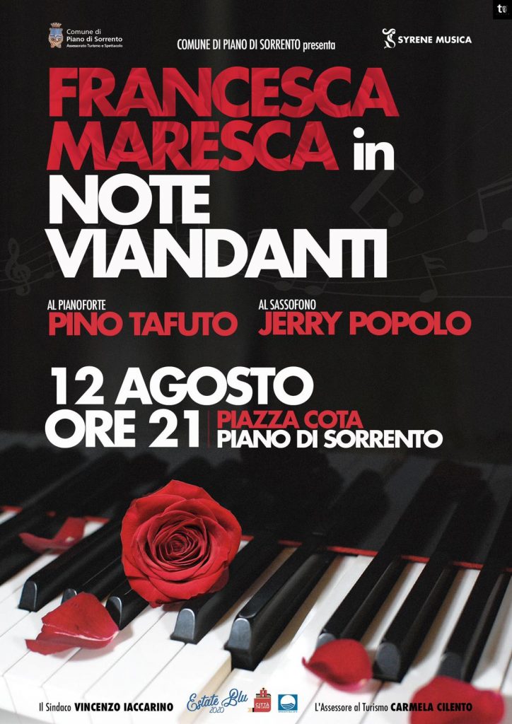 12 agosto Note Viandanti Piano di Sorrento