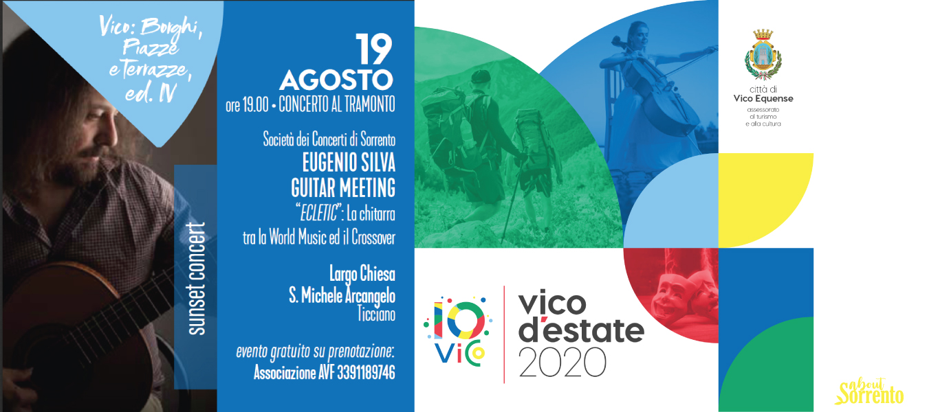 Concerto al tramonto con la chitarra di Eugenio Silva a Ticciano