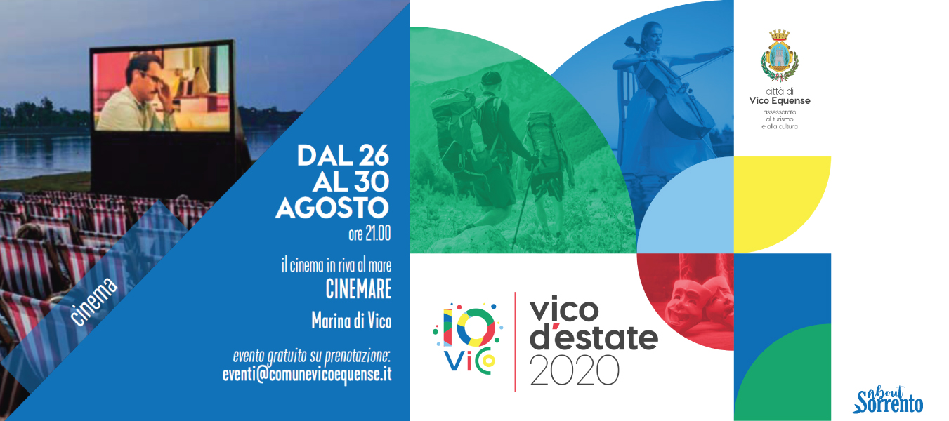 Cinemare: il cinema in riva al mare a Vico Equense