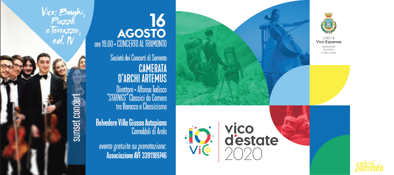 Concerto dei Camerata d’Archi Artemus a Vico Equense