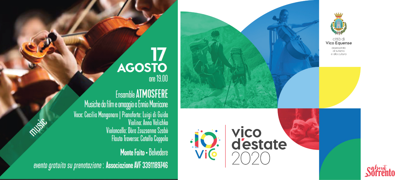 Ensamble “Atmosfere”: Musiche da film e omaggio a Morricone