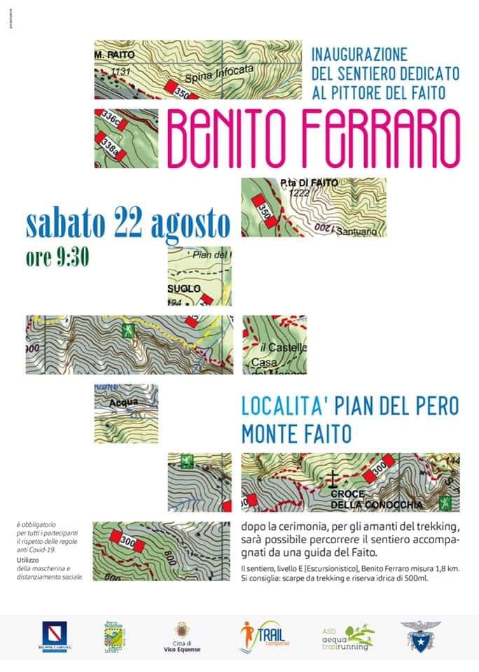 Monte Faito: si inaugura il sentiero dedicato a Benito Ferraro