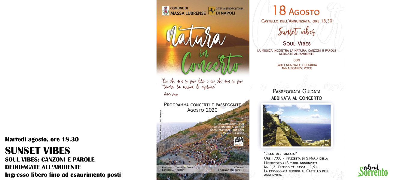 Sunset vibes: Fabio Nunziata e Anna Soares a Natura in Concerto