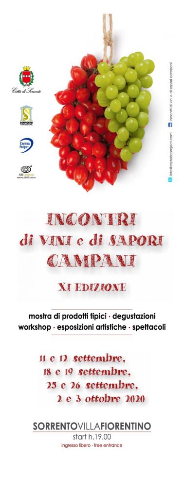 Sorrento programma Incontri di vini e sapori campani