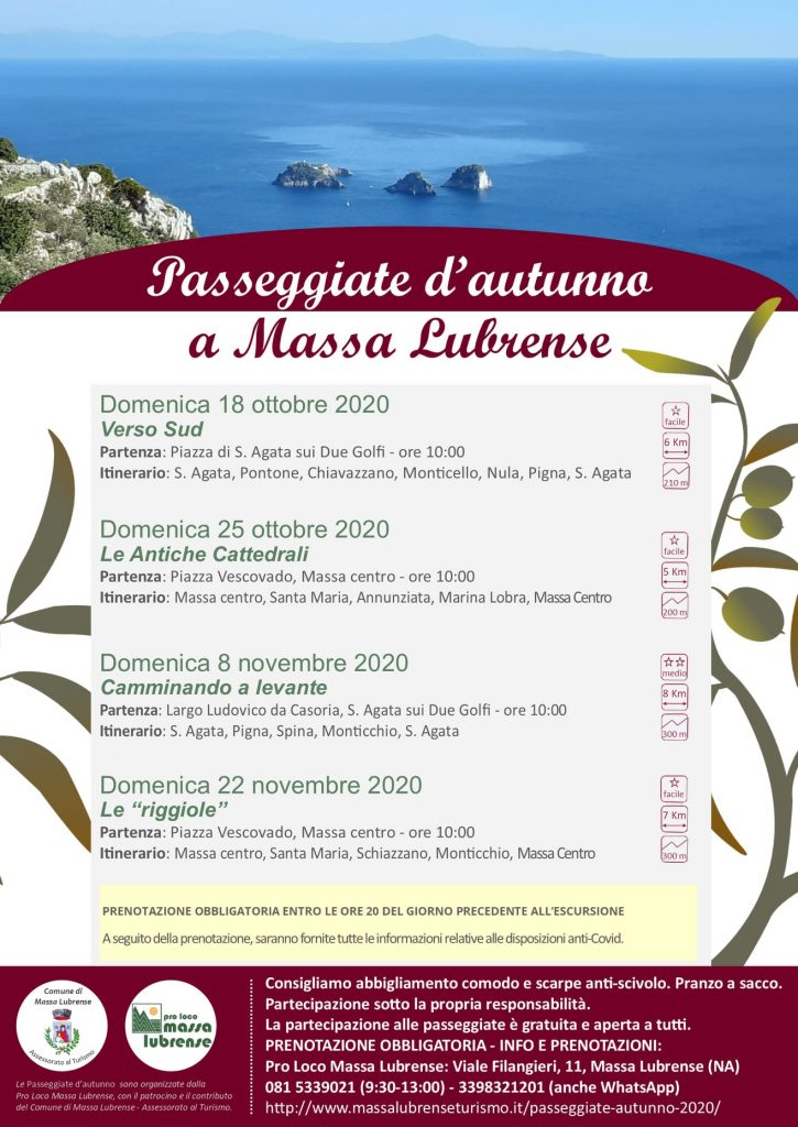 passeggiate d'autunno a Massa Lubrense About Sorrento