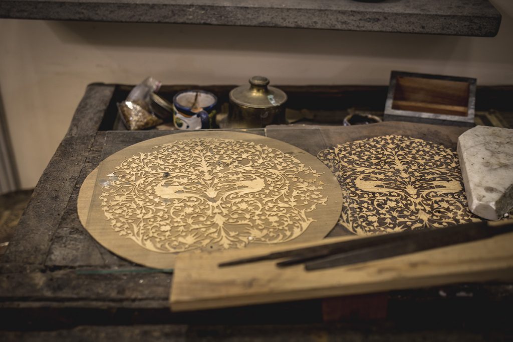 Intarsio legno About Sorrento