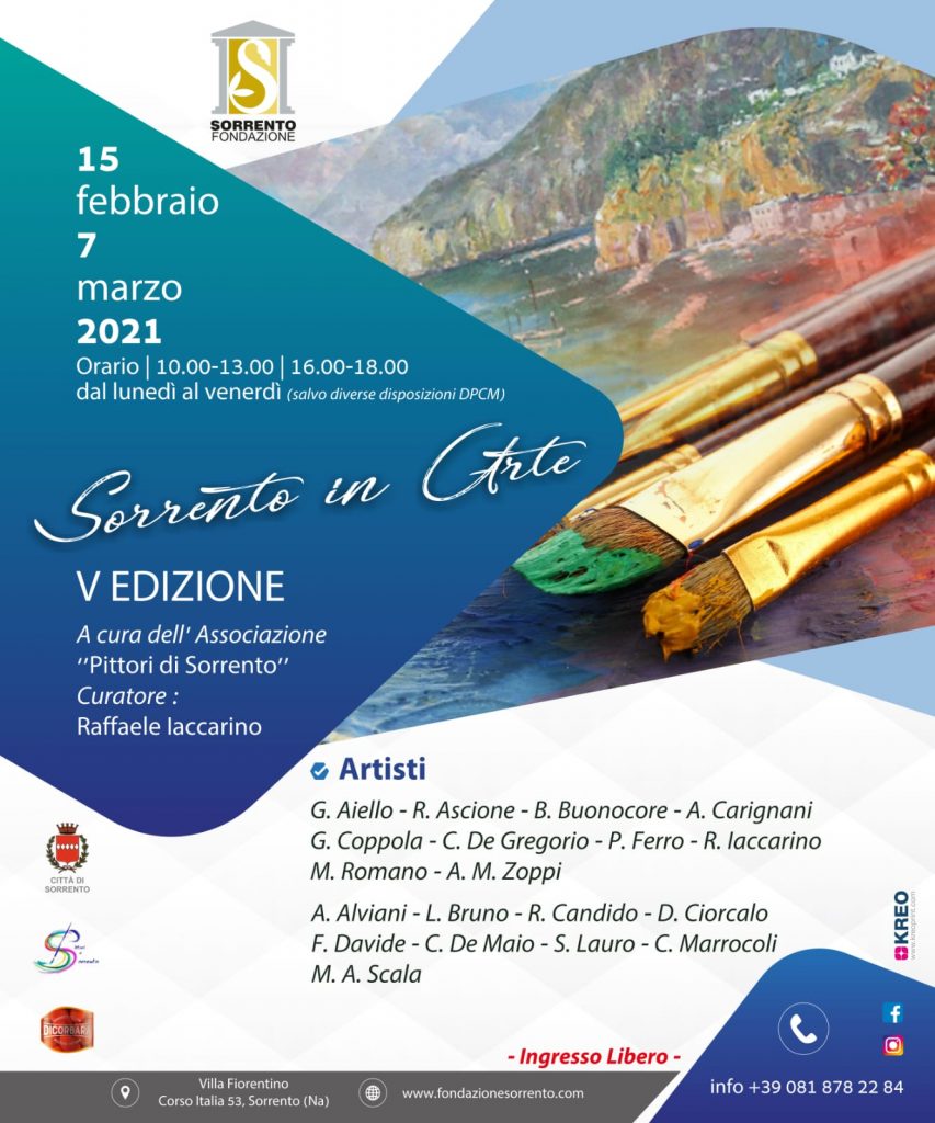 evento Sorrento in Arte Fondazione Sorrento 2021