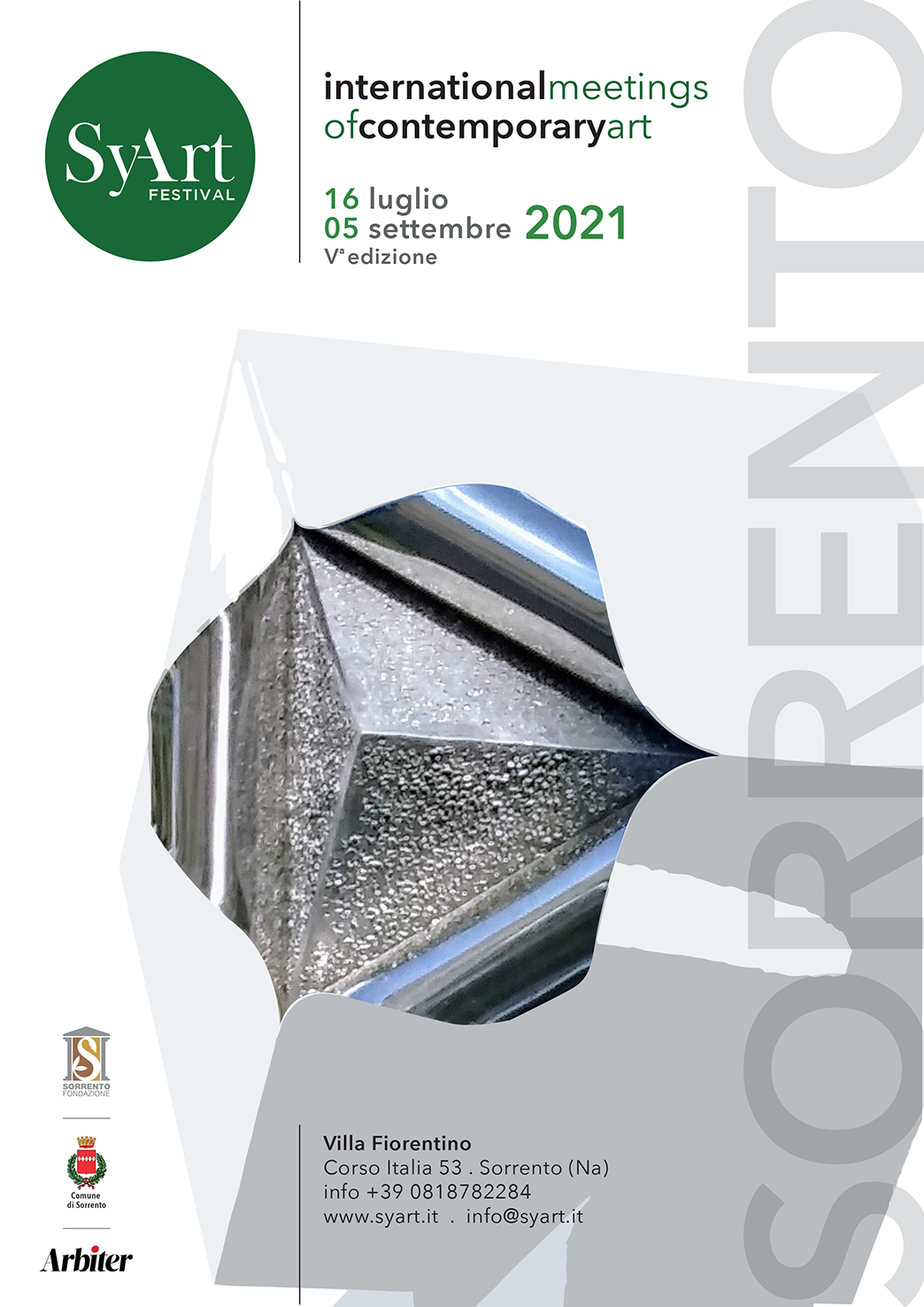 Eventi 2021 Sorrento: SyArt Festival – Villa Fiorentino