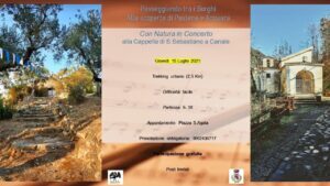 Eventi Massa Lubrense passeggiata natura in concerto 15 luglio