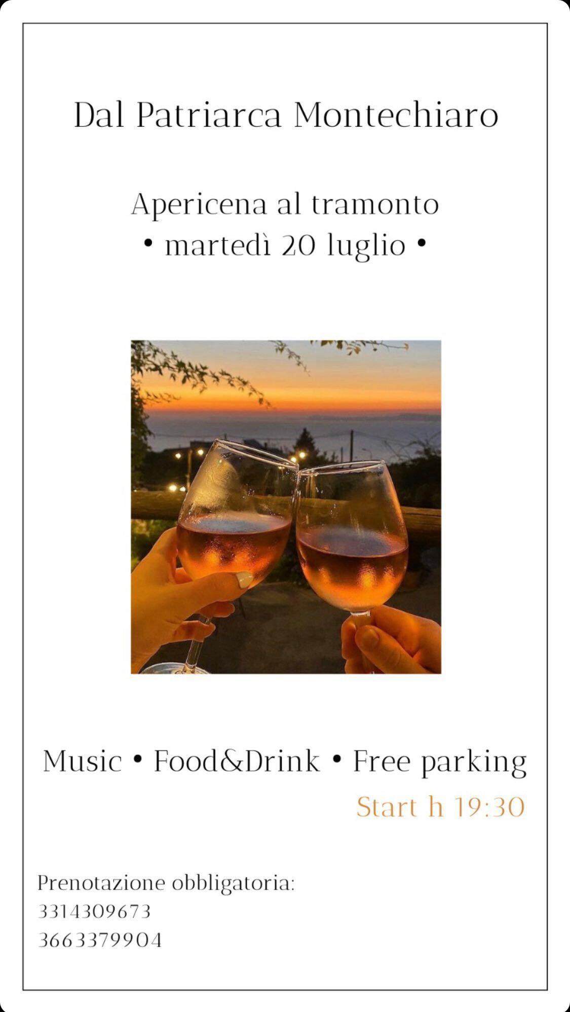 Aperitivo a Vico Equense: il martedì al ristorante “Dal Patriarca”