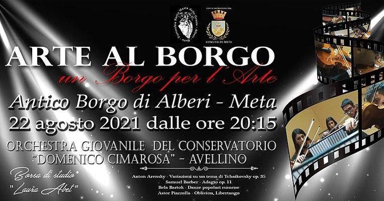 Eventi Agosto Meta: “Arte al Borgo – un Borgo per l’Arte”