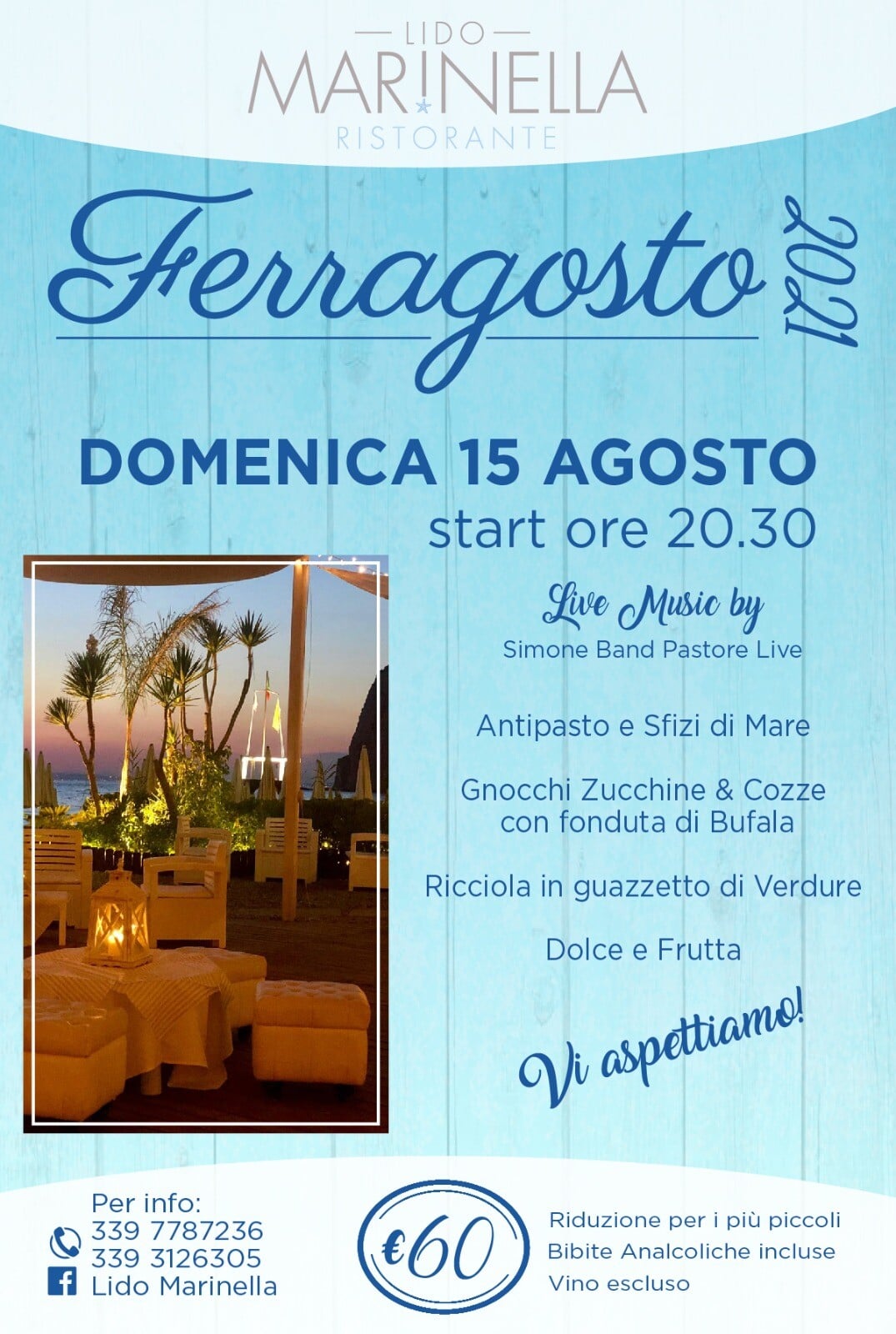 Eventi 2021 Meta: “Ferragosto 2021” al Lido Marinella