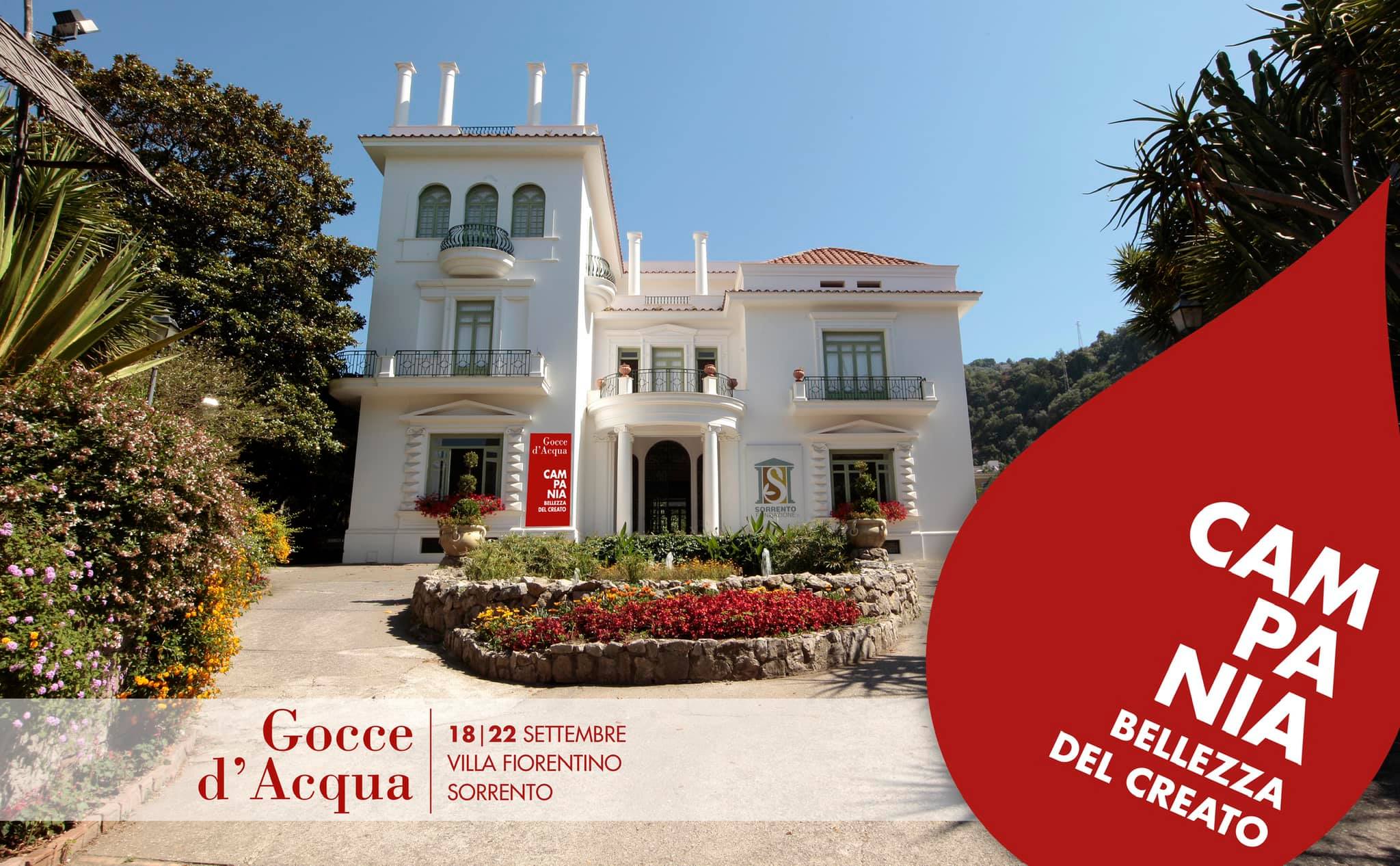 Eventi settembre 2021 Sorrento: Installazione artistica “Gocce d’Acqua”