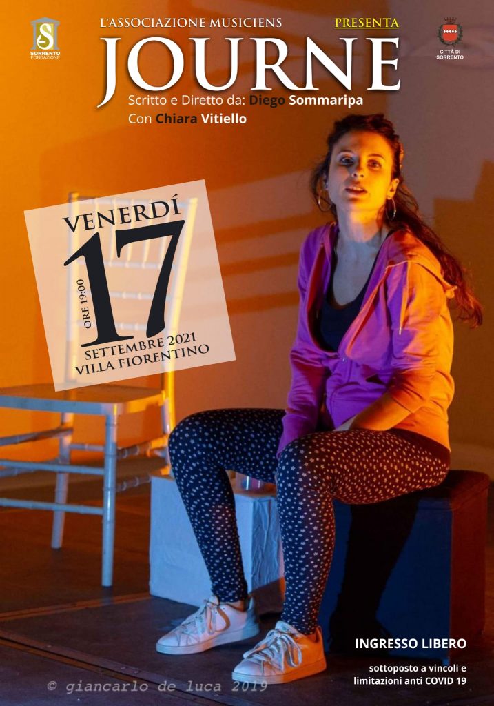 Eventi settembre 2021 Sorrento spettacolo teatrale Journe