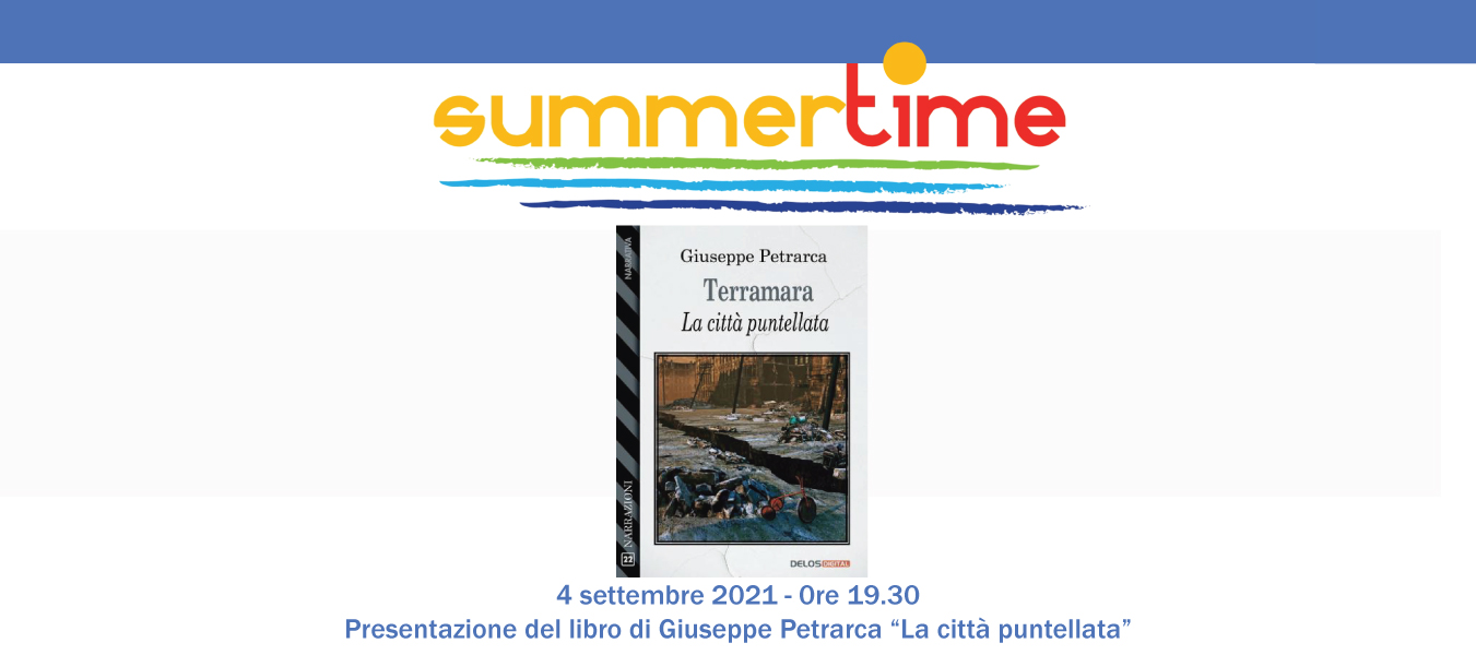 Eventi 2021 Sorrento: Giuseppe Petrarca presenta il suo libro “Terramara”