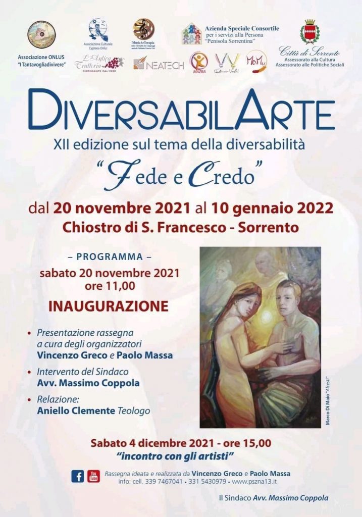 sorrento eventi 2021 diversabilarte