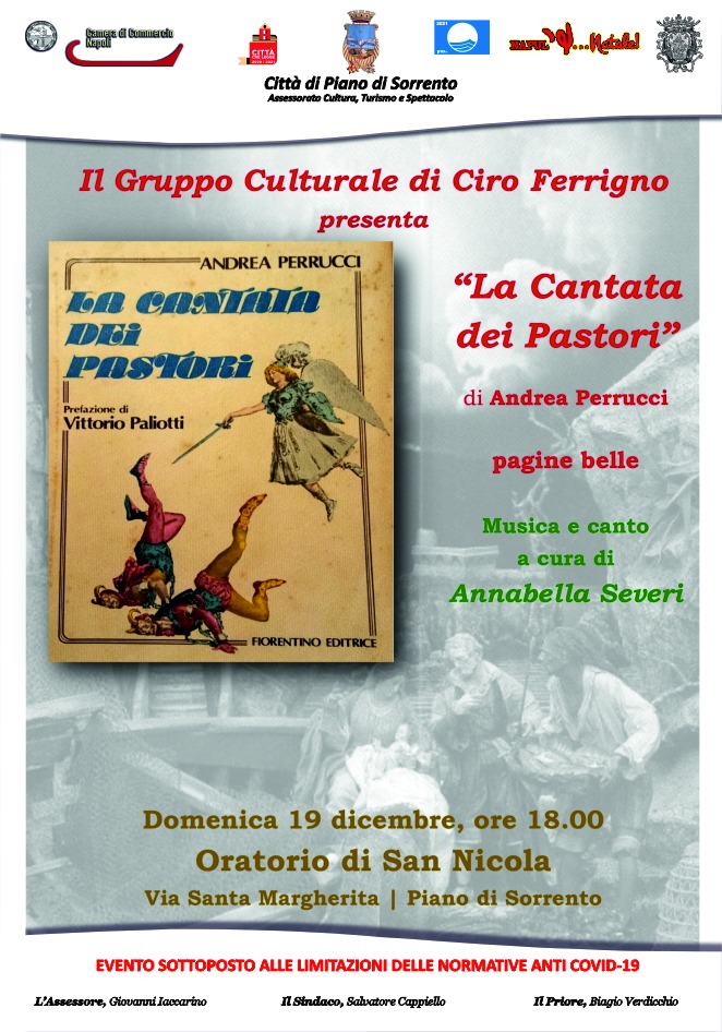 Eventi di Natale 2021 Piano di Sorrento: la Cantata dei Pastori