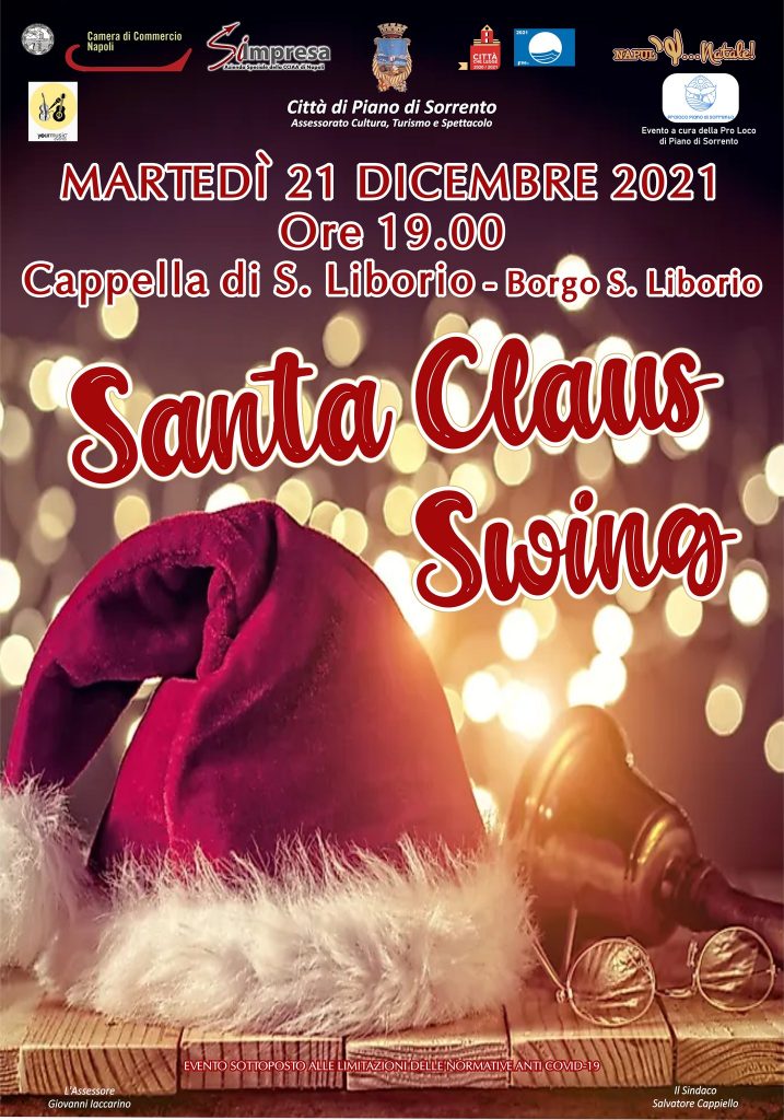 Eventi Piano di Sorrento Natale - Santa Clausa swing