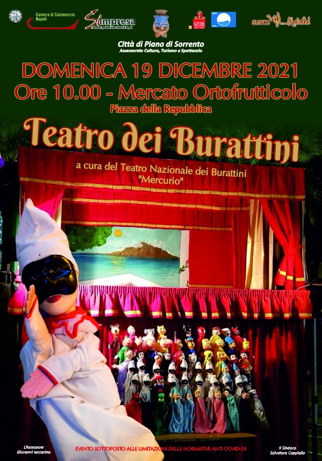 Eventi di Natale 2021 Piano di Sorrento: Teatro dei Burattini