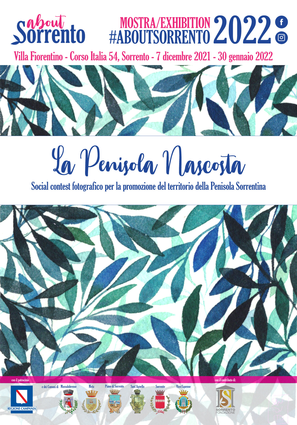 Natale a Sorrento: mostra fotografica #aboutsorrento2022 a Villa Fiorentino