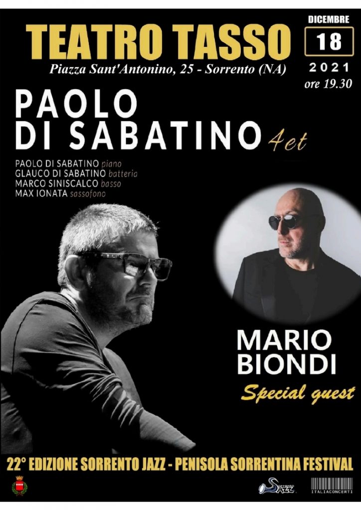 Mario Biondi e Paolo di Sabatino sorrento 2021