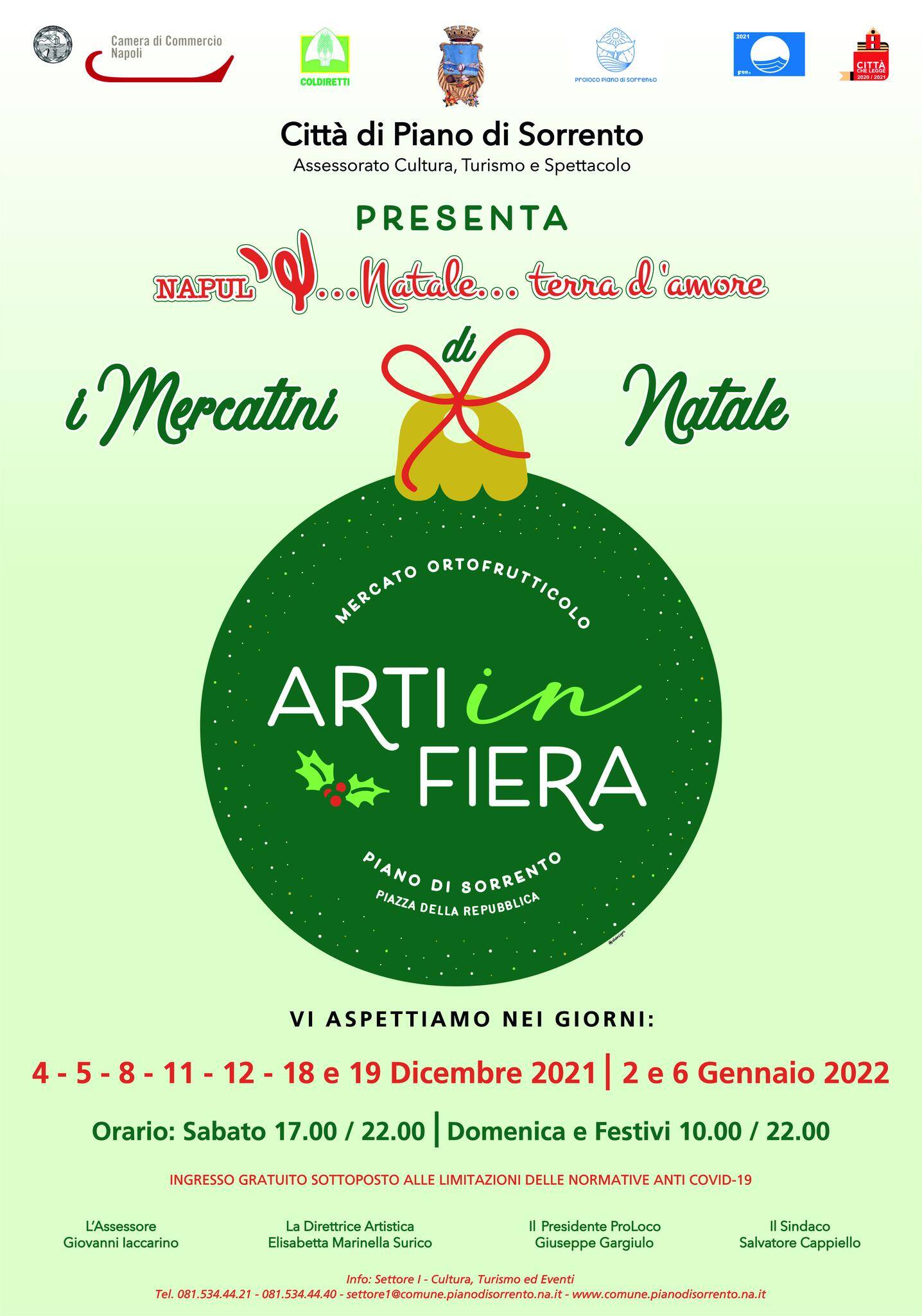 Eventi Natale 2021 Piano di Sorrento: i Mercatini di Natale