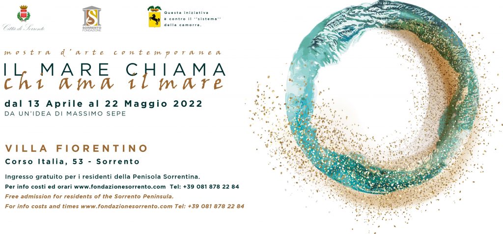 Eventi aprile maggio 2022 Sorrento mostra arte contemporanea il Mare chiama chi ama il mare