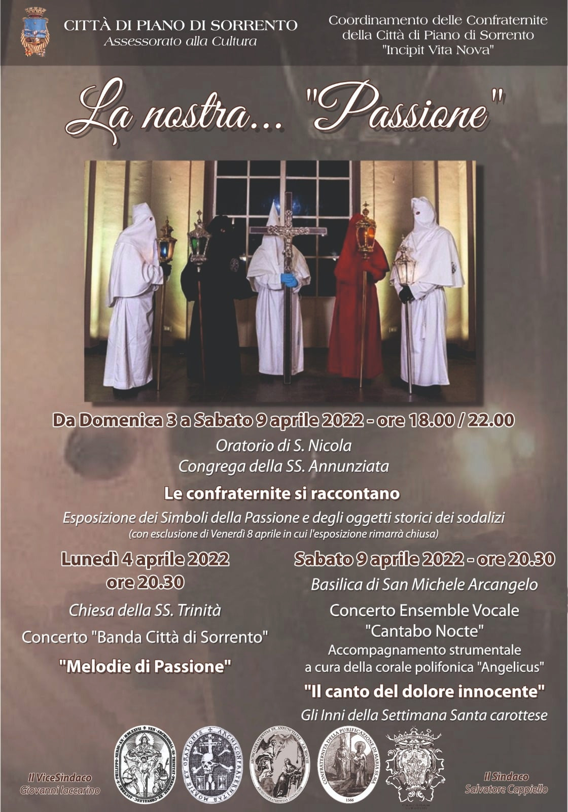 Eventi Pasqua 2022 Piano di Sorrento: “La nostra…Passione”