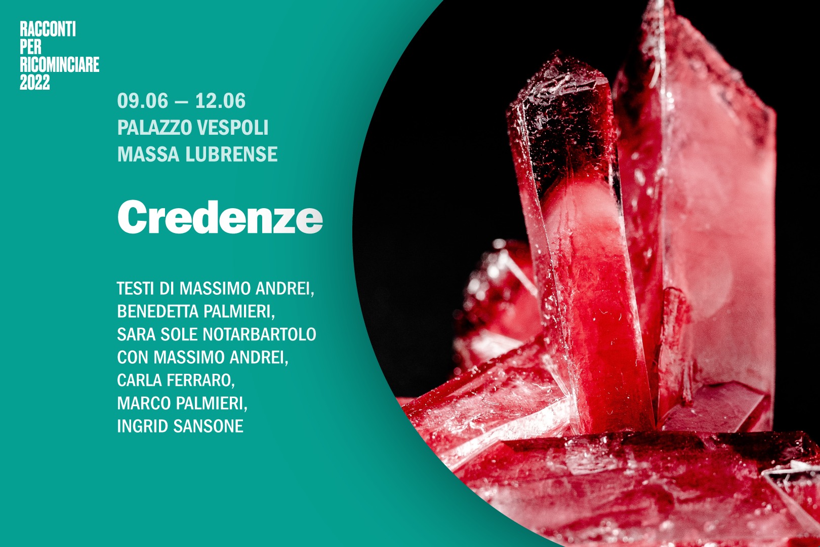 Eventi di teatro giugno 2022 Massa Lubrense: Racconti per Ricominciare