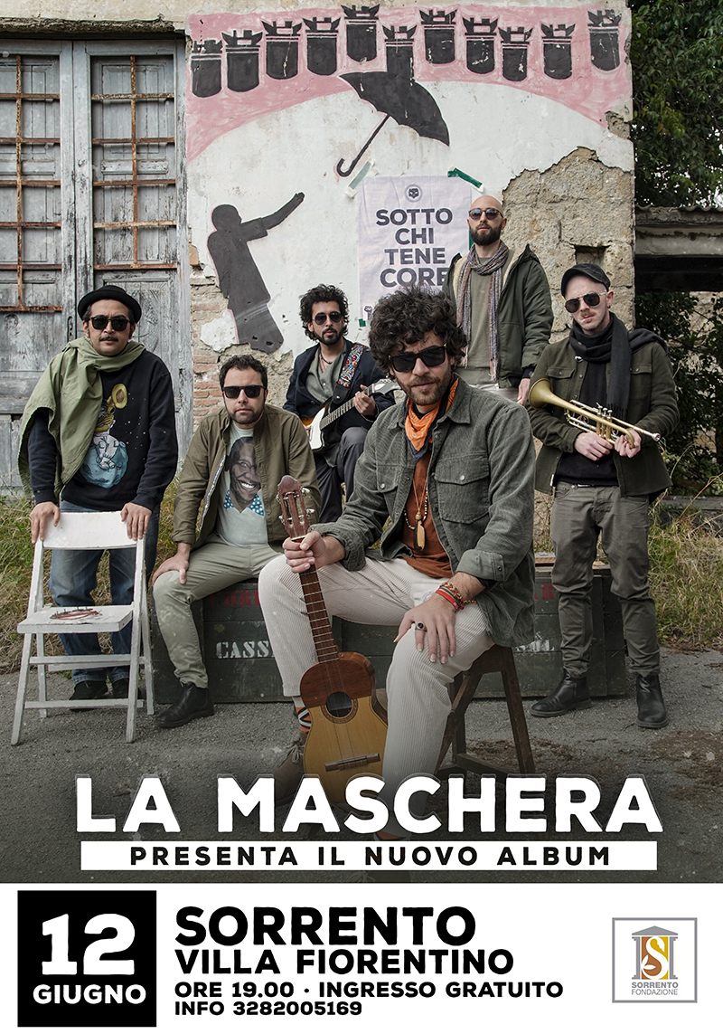 Eventi giugno Sorrento: presentazione nuovo album La Maschera