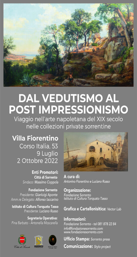 eventi estate 2022 sorrento mostra d'arte Dal Vedutismo al Post Impressionismo