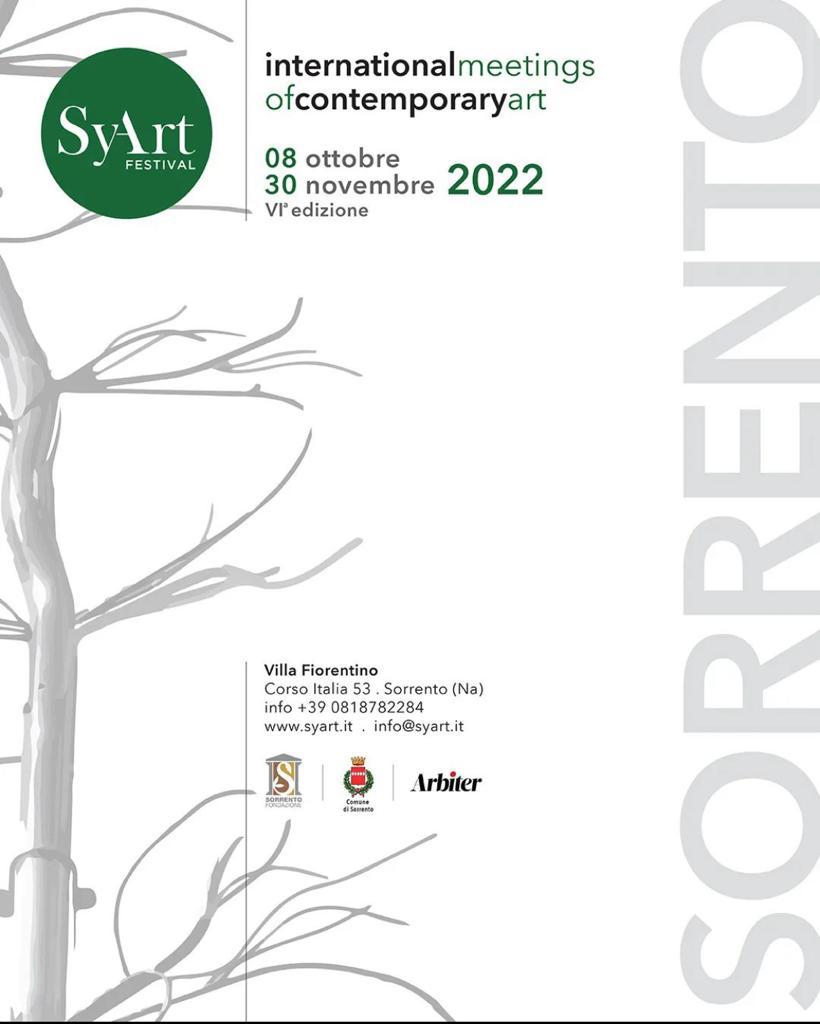 Eventi autunno 2022 Sorrento: SyArt Festival 2022