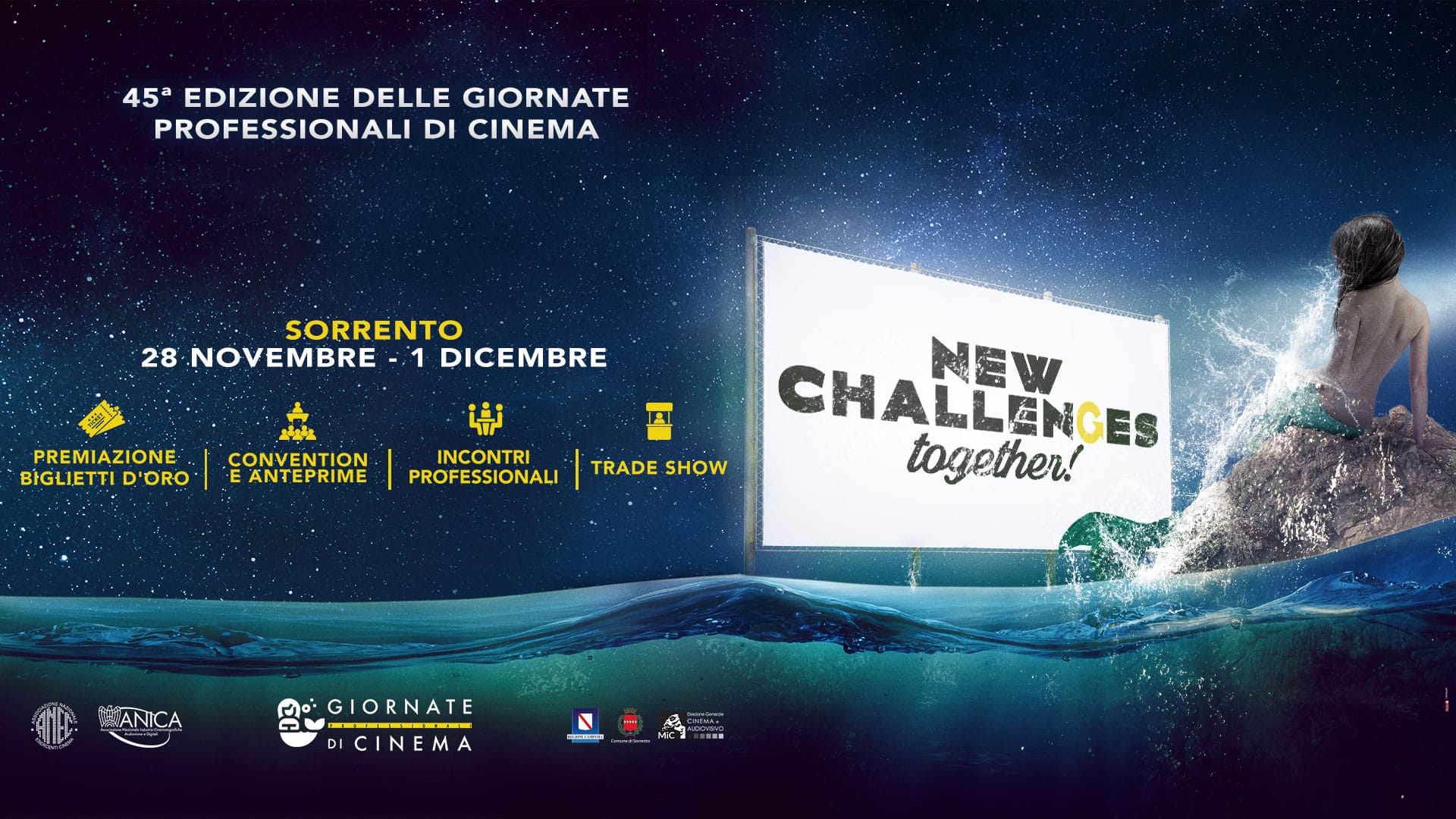 Eventi Sorrento: Giornate professionali di Cinema 2022