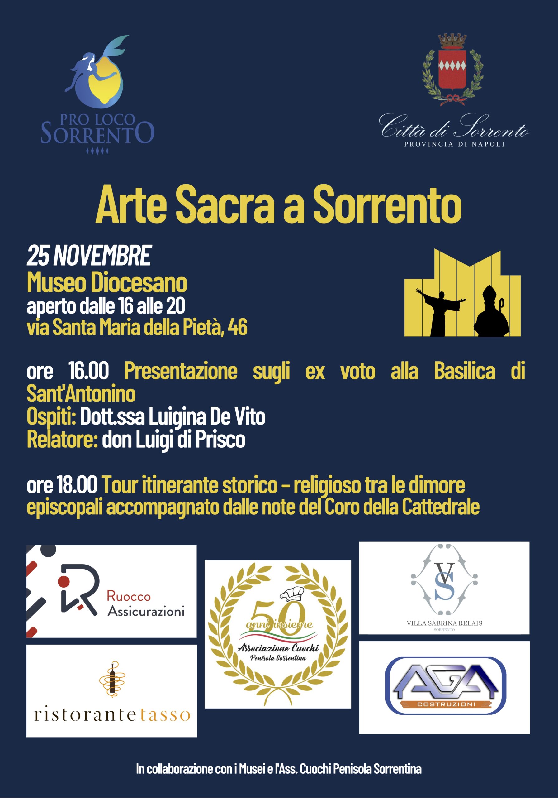 Eventi Natale 2022 a Sorrento: Arte Sacra a Sorrento