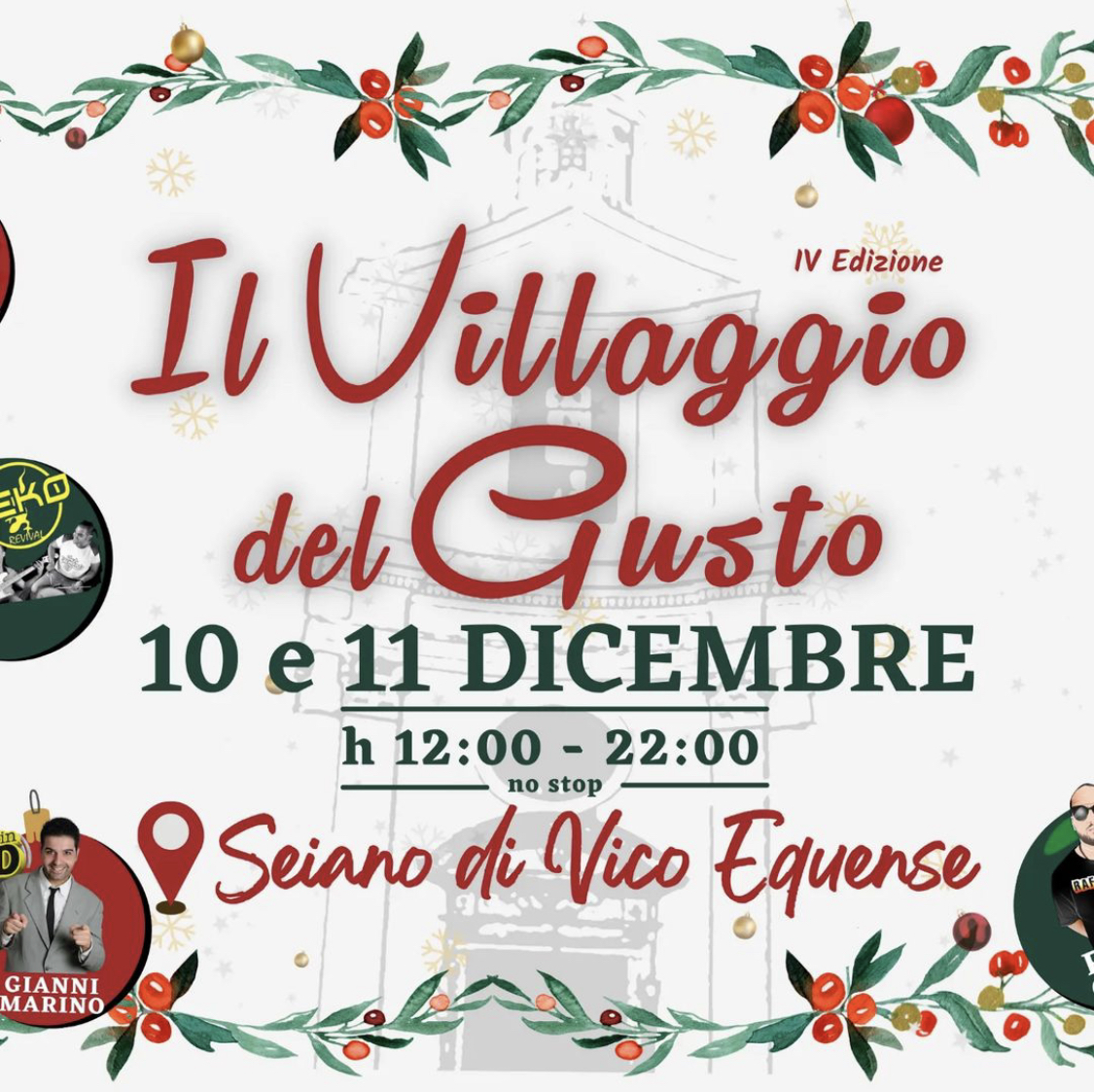 Natale 2022 Vico Equense – Il Villaggio del Gusto a Seiano