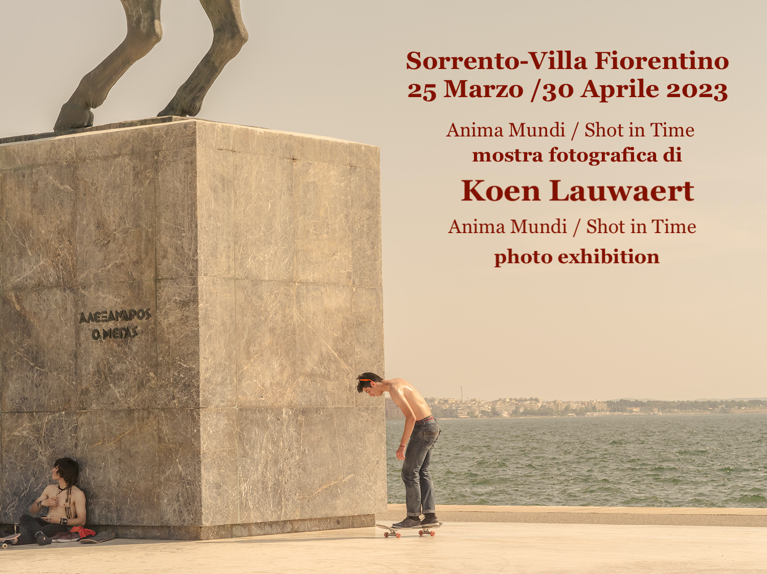 Eventi Sorrento 2023: a Villa Fiorentino la mostra di Koen Lauwaert
