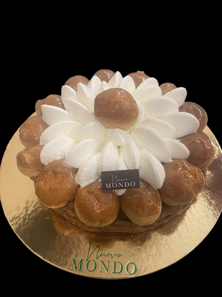 saint honorè Paolo Sacchetti cacao e arancia di sorrento about sorrento orange week 2023