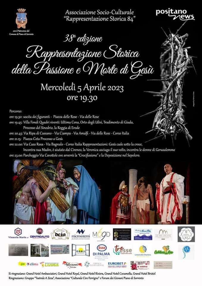 rappresentazione storica 84 piano di sorrento 2023