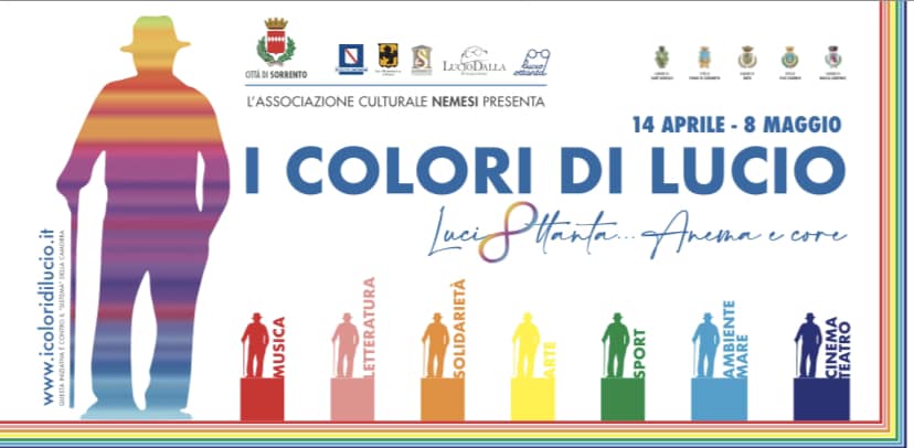 Eventi aprile maggio Sorrento 2023: I colori di Lucio – il programma
