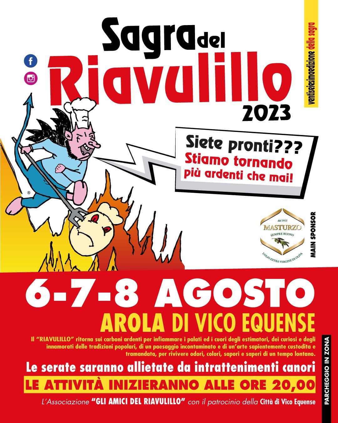 Ad Arola di Vico Equense la Sagra del Riavulillo 2023
