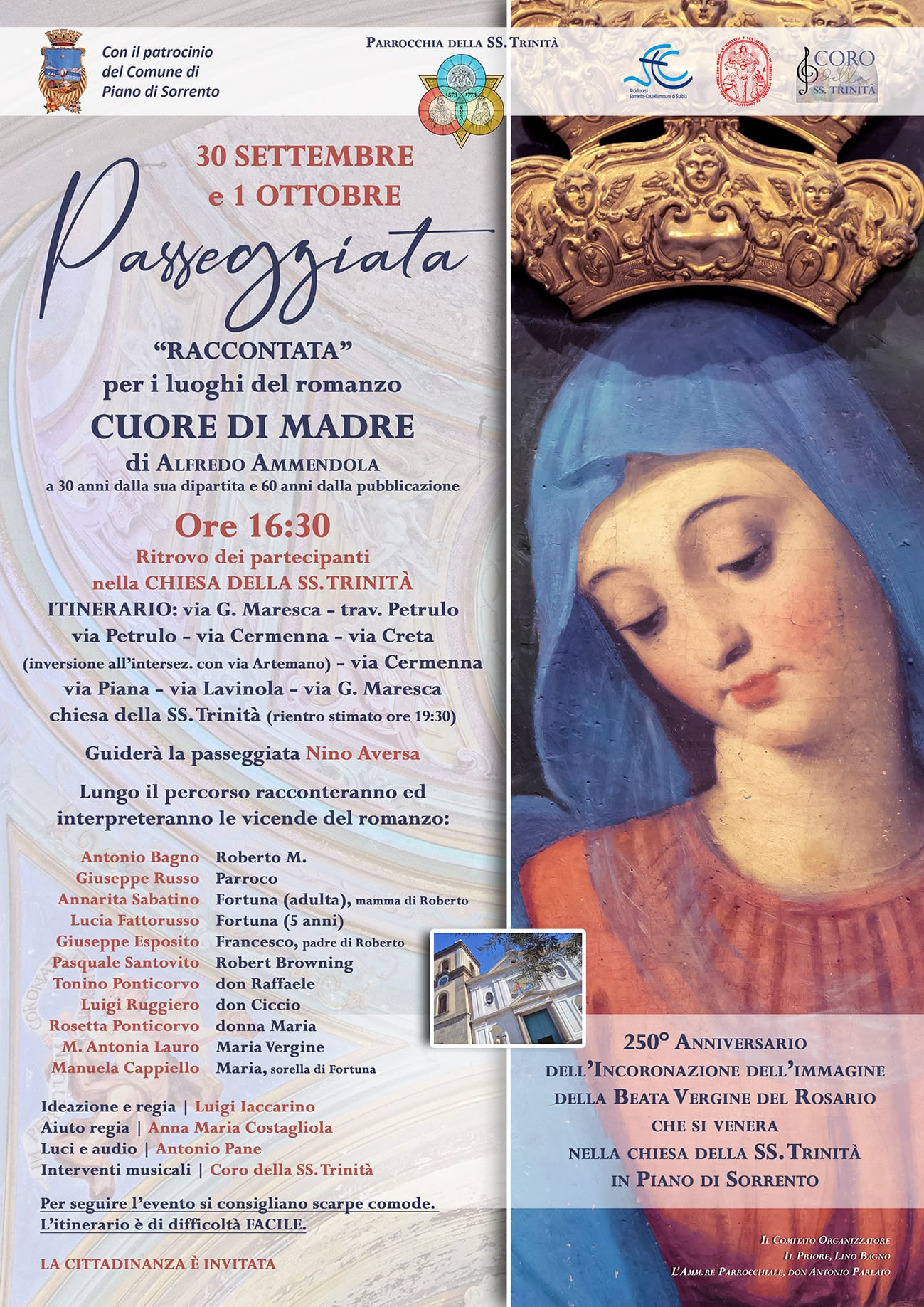 Eventi Piano di Sorrento: a Trinità la “Passeggiata Raccontata”