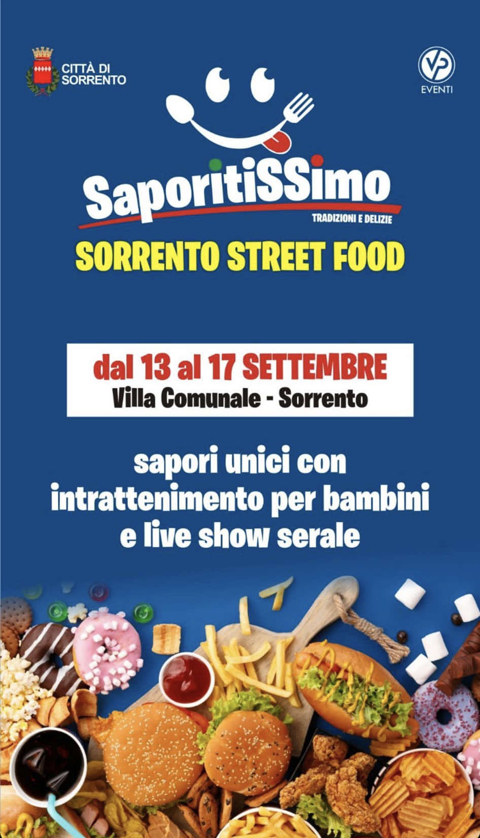 Eventi Sorrento Settembre 2023: Saporitissimo Street Food