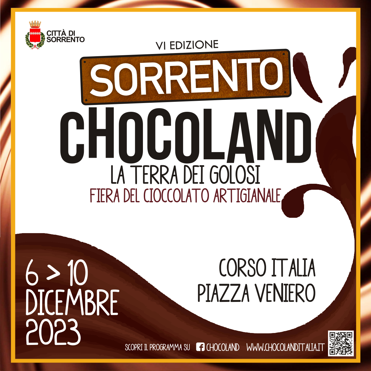 Natale 2023 a Sorrento: Chocoland – la fiera del Cioccolato