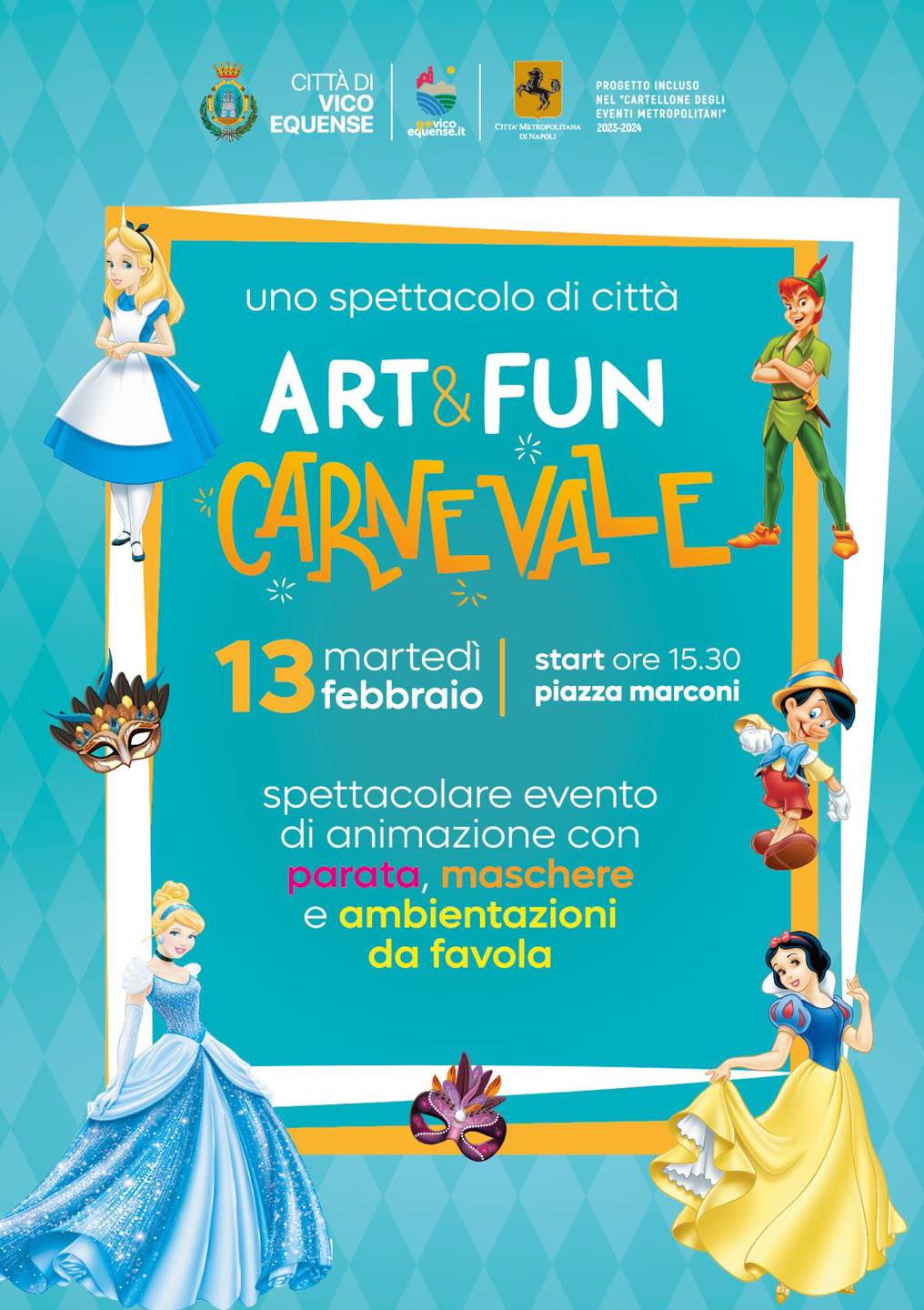 Carnevale 2024 a Vico Equense – Il Programma