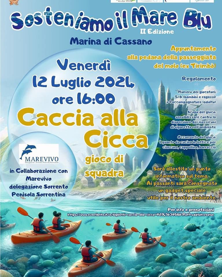 Caccia alla Cicca a Piano di Sorrento