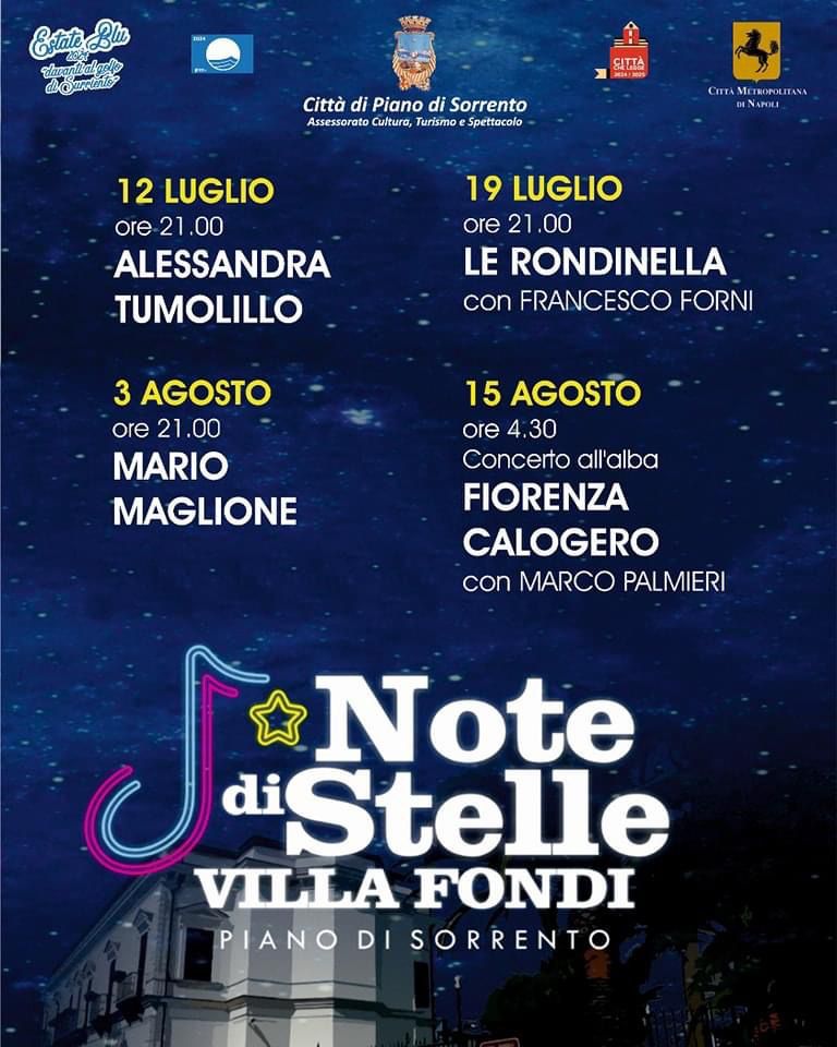 A Villa Fondi “Note di Stelle”