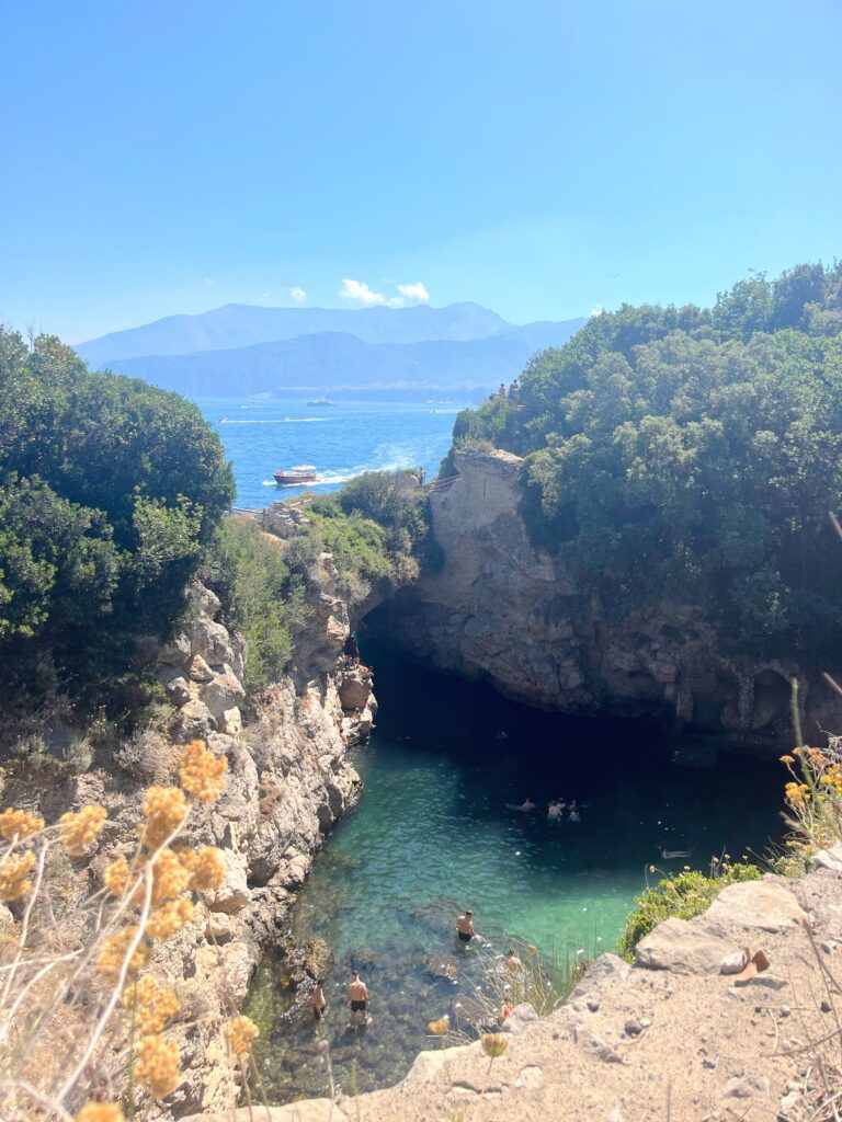 Bagni della Regina Giovanna Sorrento mypovsorrento Sofia Lo Piano 2024 about sorrento